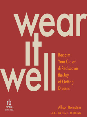 cover image of Wear It Well